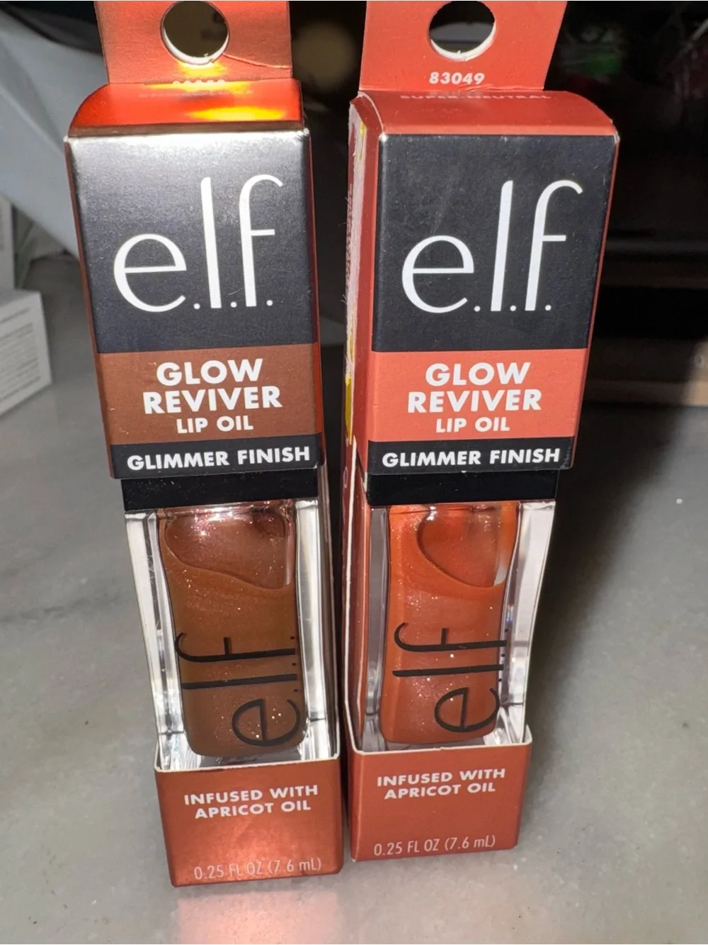 Glow reviver lip oil glimmer - set of 2